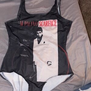Scarface Graphic Bathing Suit